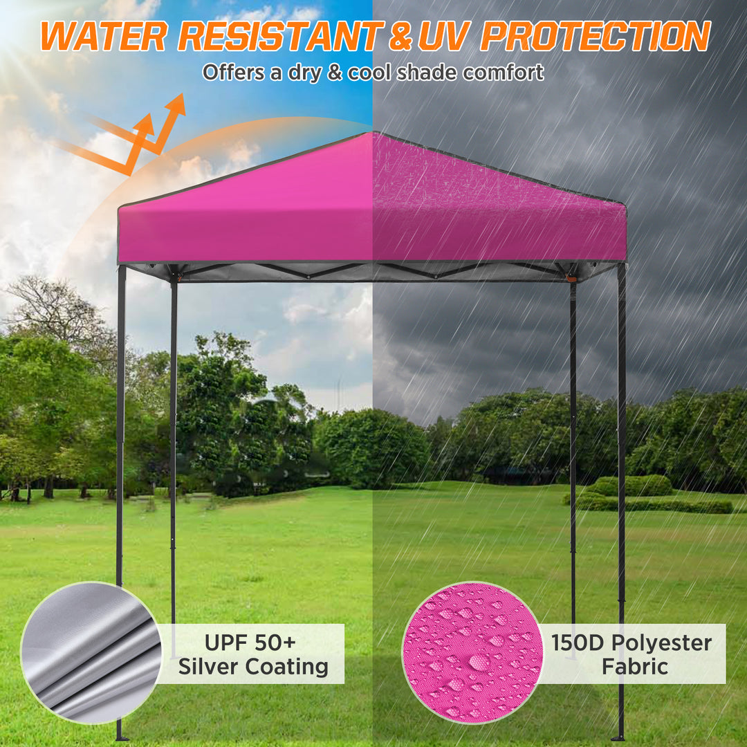 COOS BAY Pop Up Canopy Tent 6x4