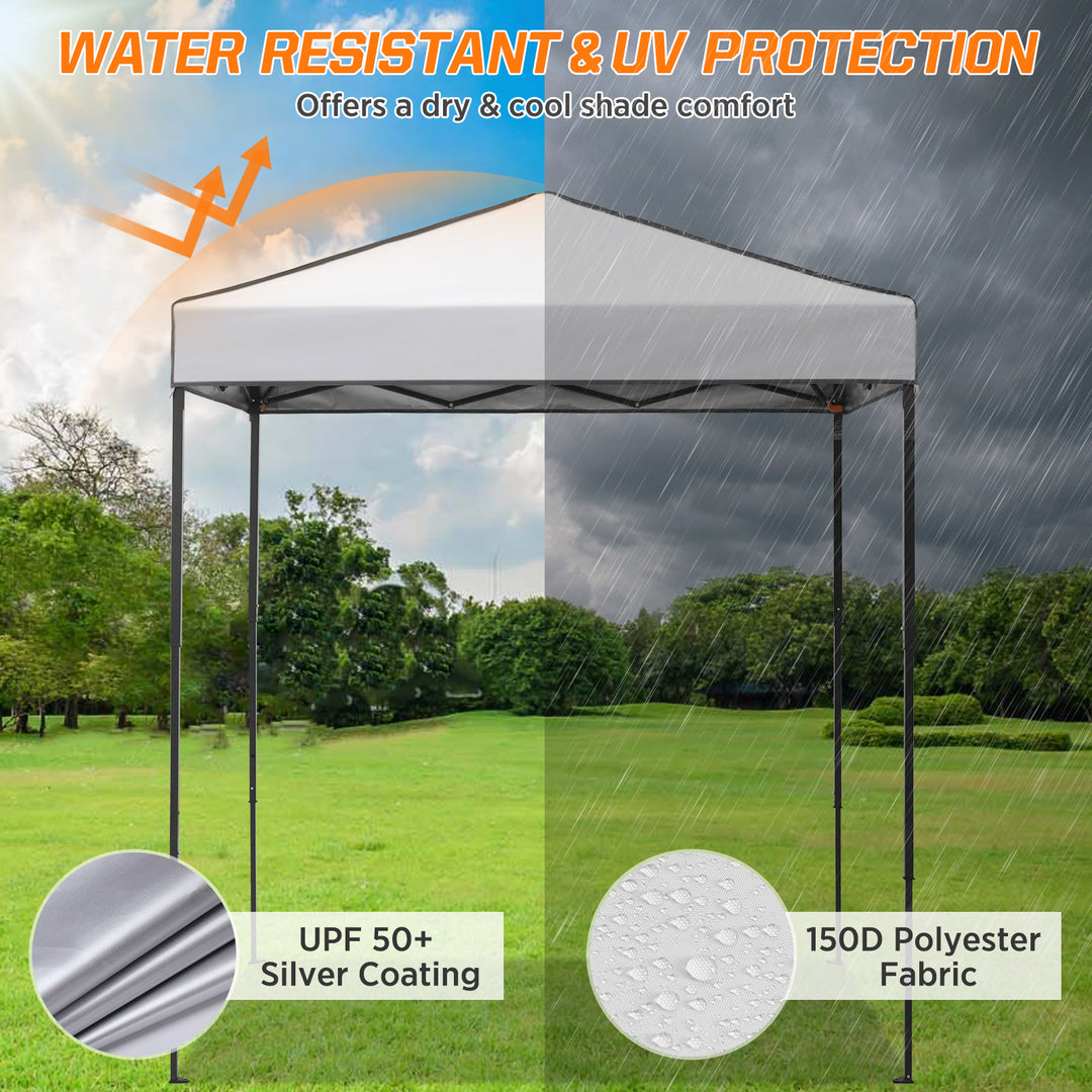 COOS BAY Pop Up Canopy Tent 6x4