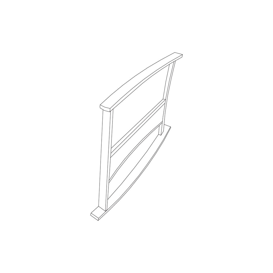 CB-P3-A01 Part B Right Handrail