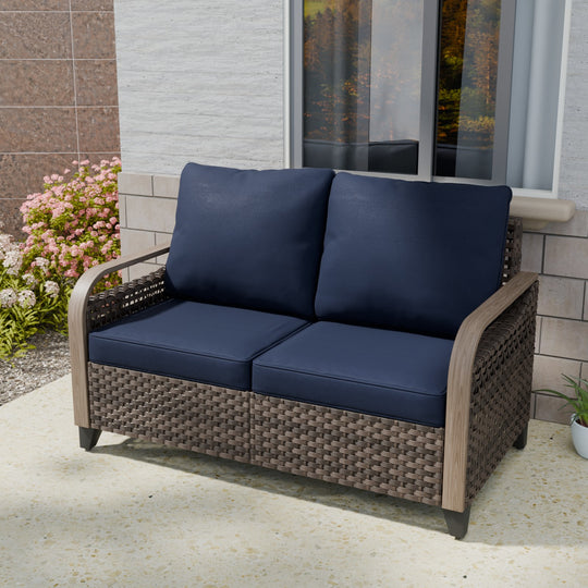 COOS BAY Modern 2 Seat Loveseat Sofa