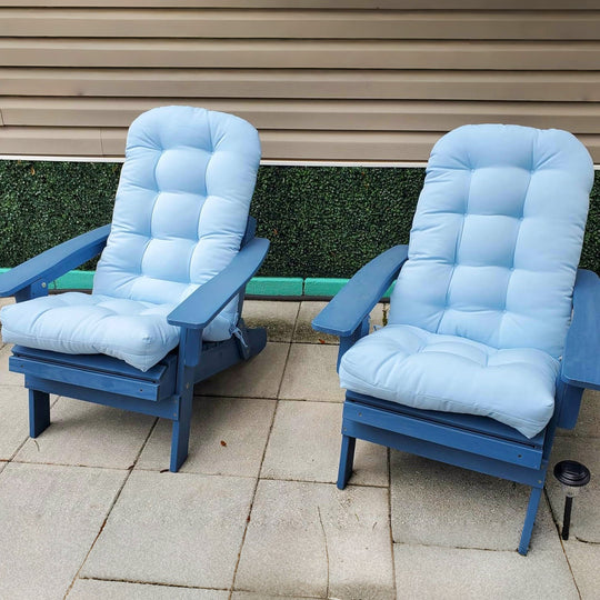 COOS BAY 49x20x5 Inch Outdoor Chair Cushion, Set of 2