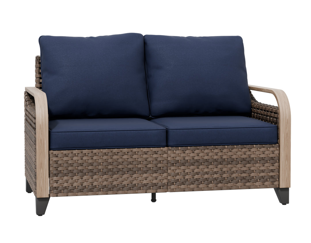 COOS BAY Modern 2 Seat Loveseat Sofa