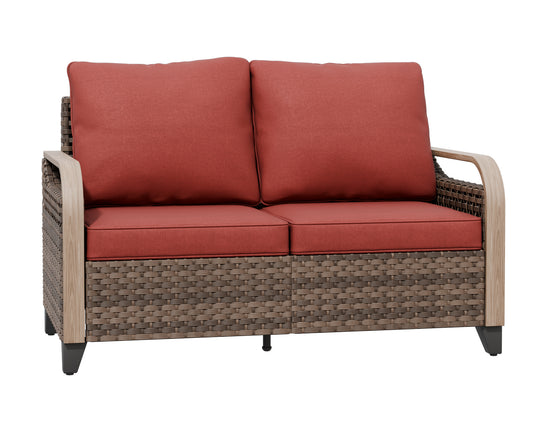 COOS BAY Modern 2 Seat Loveseat Sofa