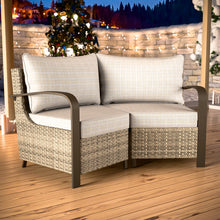 Load image into Gallery viewer, Palm Breeze Patio Corner Chairs Set of 2