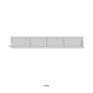 CB40PUBBQ-AZ Part H Bar