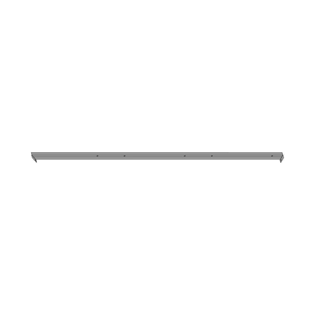 GBWD1214MW-Part K2 Right Baffle Tube of Big Roof Long Side