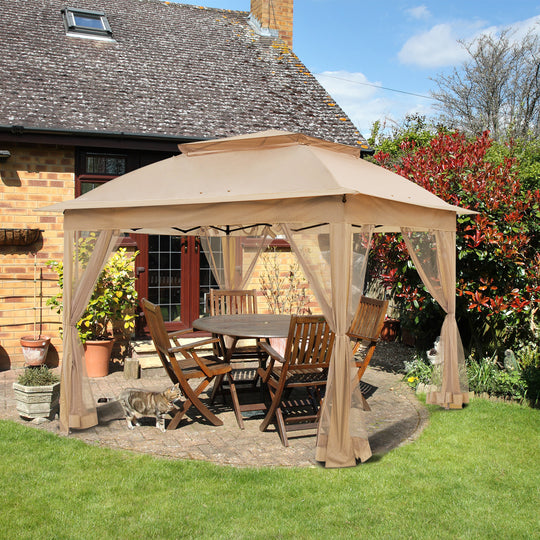 COOS BAY 11x11 Pop-Up Gazebo with Netting