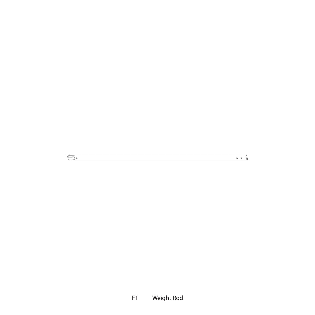 PGFT1010TEX-Part F1 Weight Rod