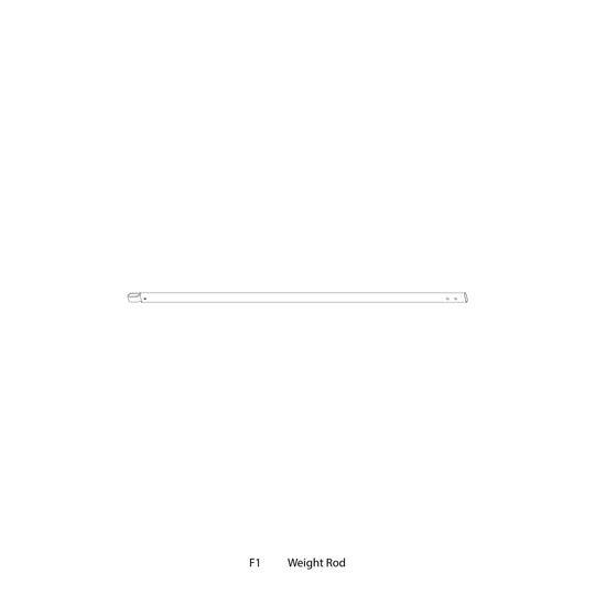PGFT1010TEX-Part F1 Weight Rod