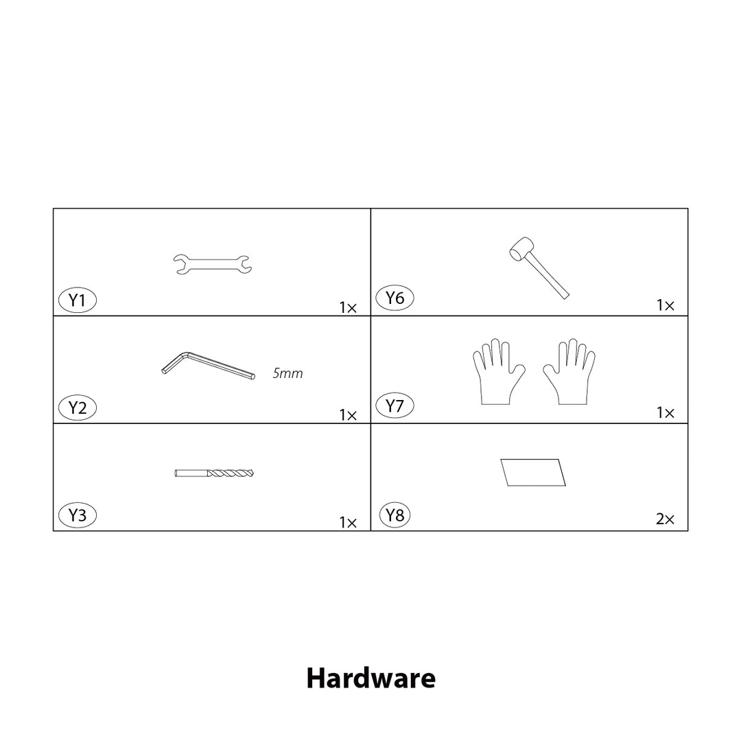 CB-SSP15-Hardware Kit