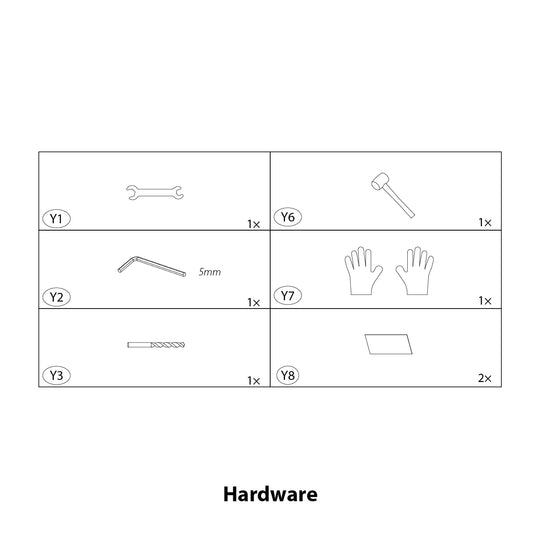 CB-SSP15-Hardware Kit