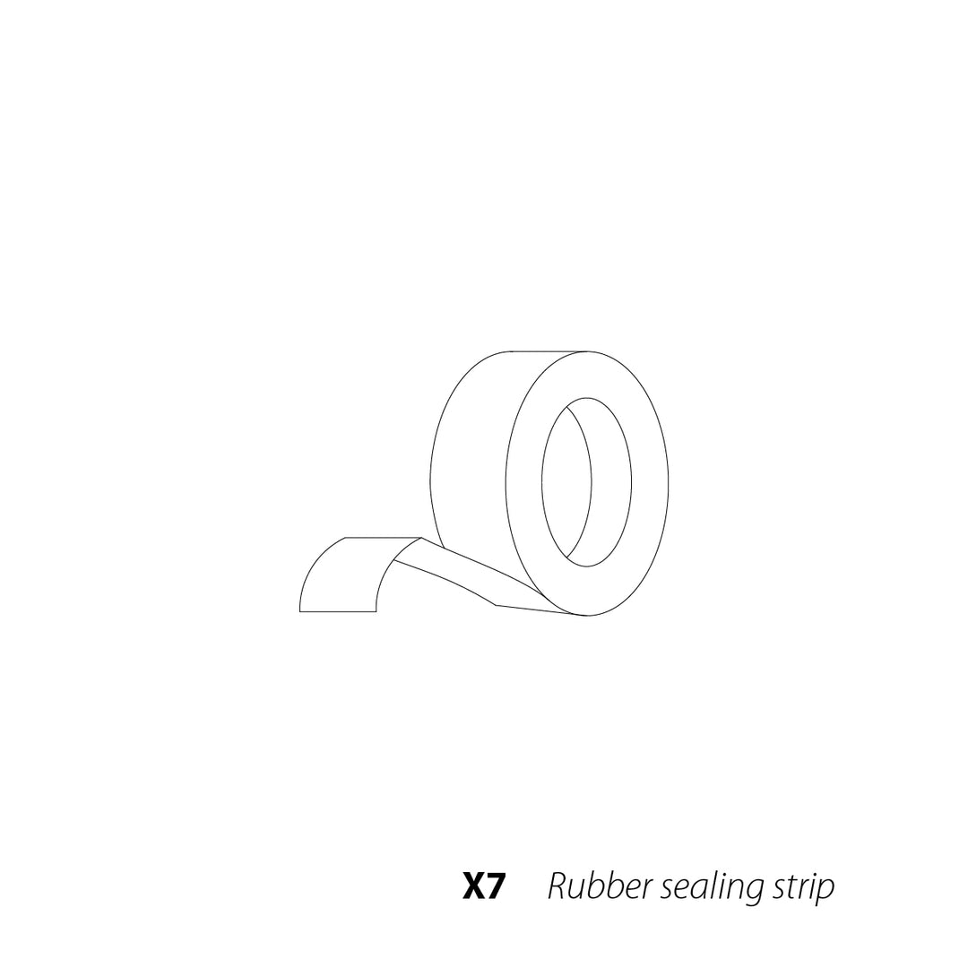CB-SSP24-Part X7 Rubber sealing strip