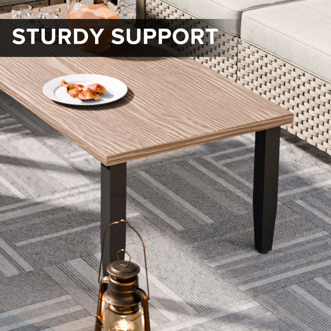 COOS BAY Modern Outdoor Coffee Table