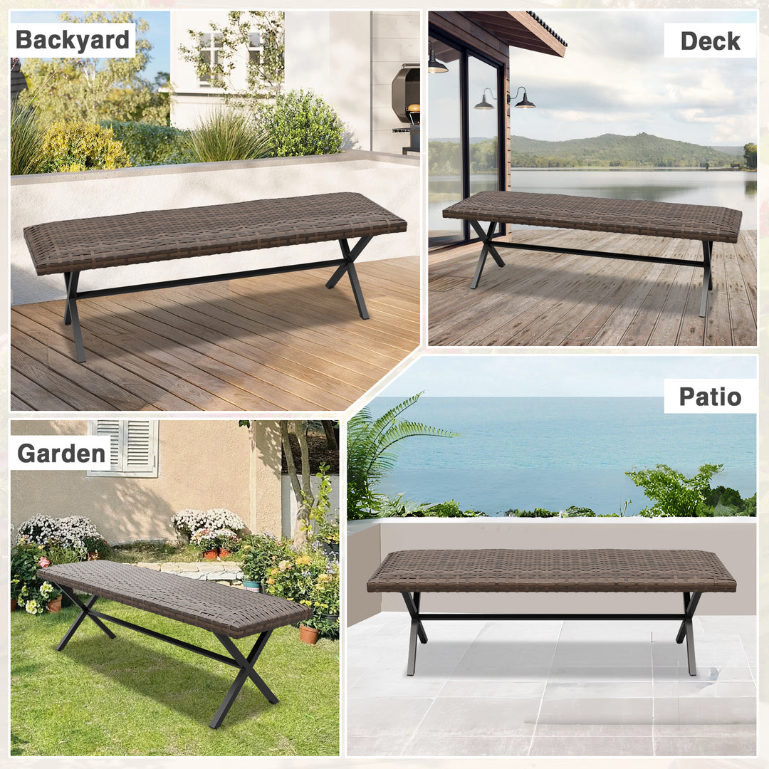 COOS BAY Echo Vibe Outdoor Bench