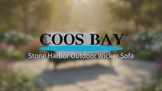 COOS BAY Stone Harbor Outdoor  3 Seater Patio Sofa