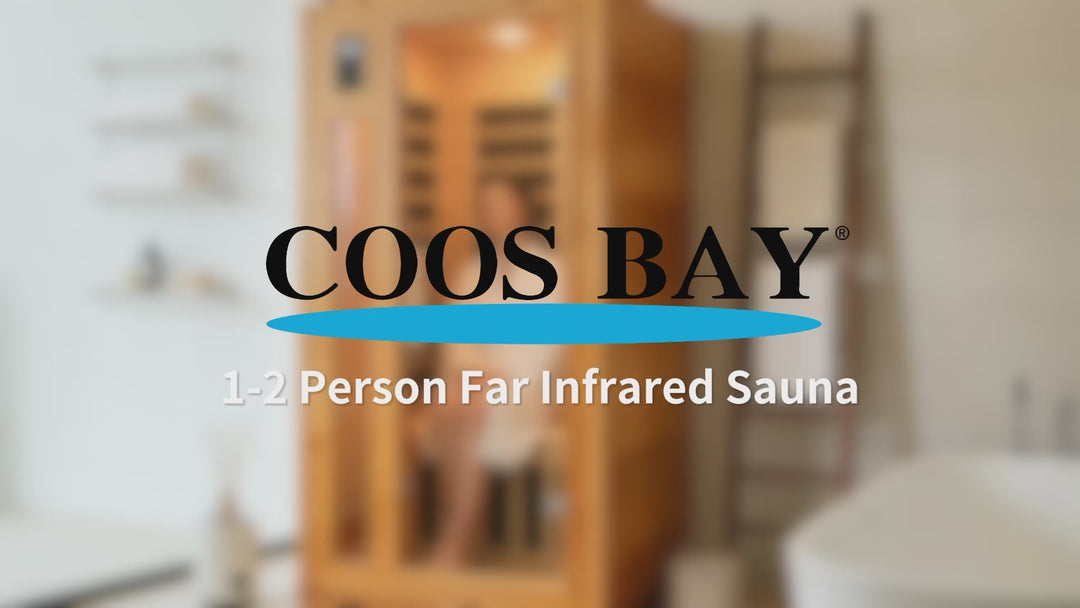 COOS BAY 1-2/2 Person Far Infrared Sauna