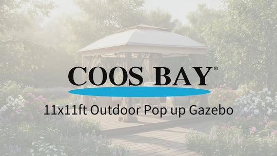 COOS BAY 11x11 Pop-Up Gazebo with Netting