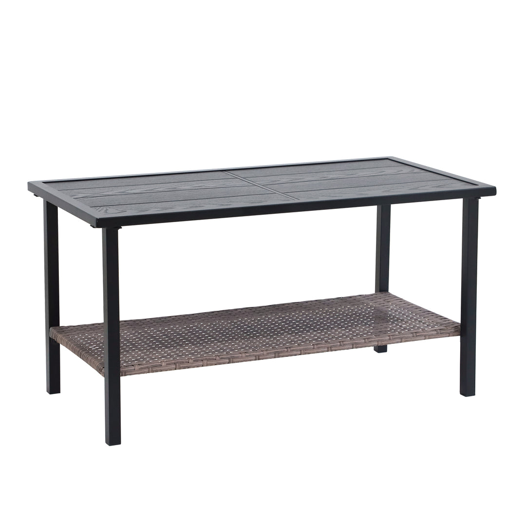 COOS BAY Sunset Haven Outdoor Patio Side Table/Coffee Table
