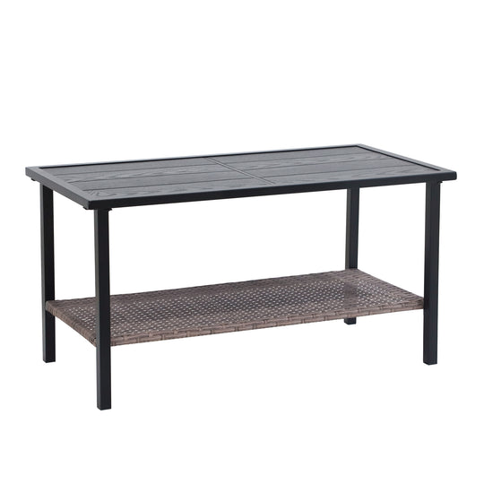 COOS BAY Sunset Haven Outdoor Patio Side Table/Coffee Table