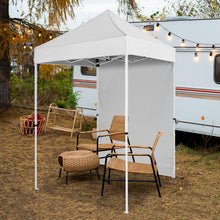 Load image into Gallery viewer, COOS BAY 5x5 Outdoor Portable Canopy Tent with One Removable Sunwall