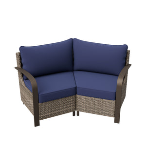 Palm Breeze Patio Corner Chairs Set of 2