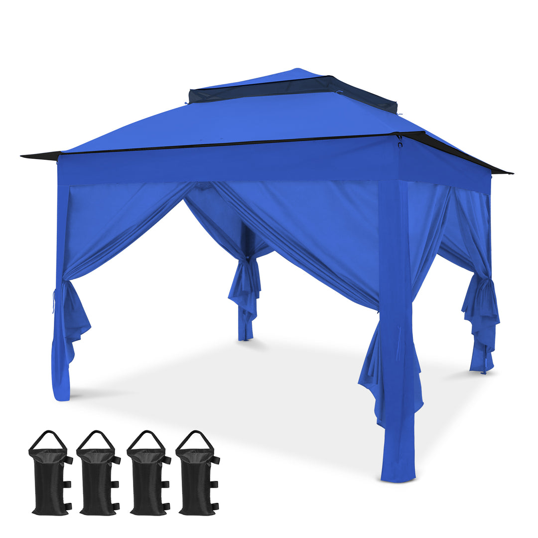 COOS BAY 11x11 Pop Up Gazebo with 4 Sidewalls