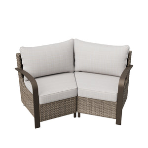 Palm Breeze Patio Corner Chairs Set of 2