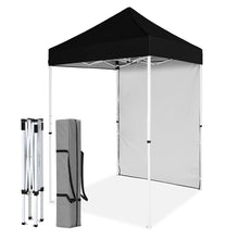 Load image into Gallery viewer, COOS BAY 5x5 Outdoor Portable Canopy Tent with One Removable Sunwall