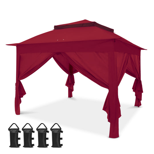 COOS BAY 11x11 Pop Up Gazebo with 4 Sidewalls