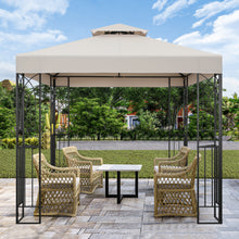 Load image into Gallery viewer, COOS BAY 8x8 Outdoor Patio Gazebo with Corner Shelves