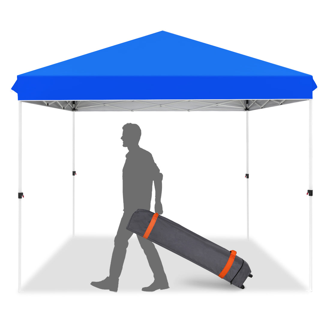tent roller COOS BAY 10x10 Outdoor Instant Canopy Tent with Roller Bag