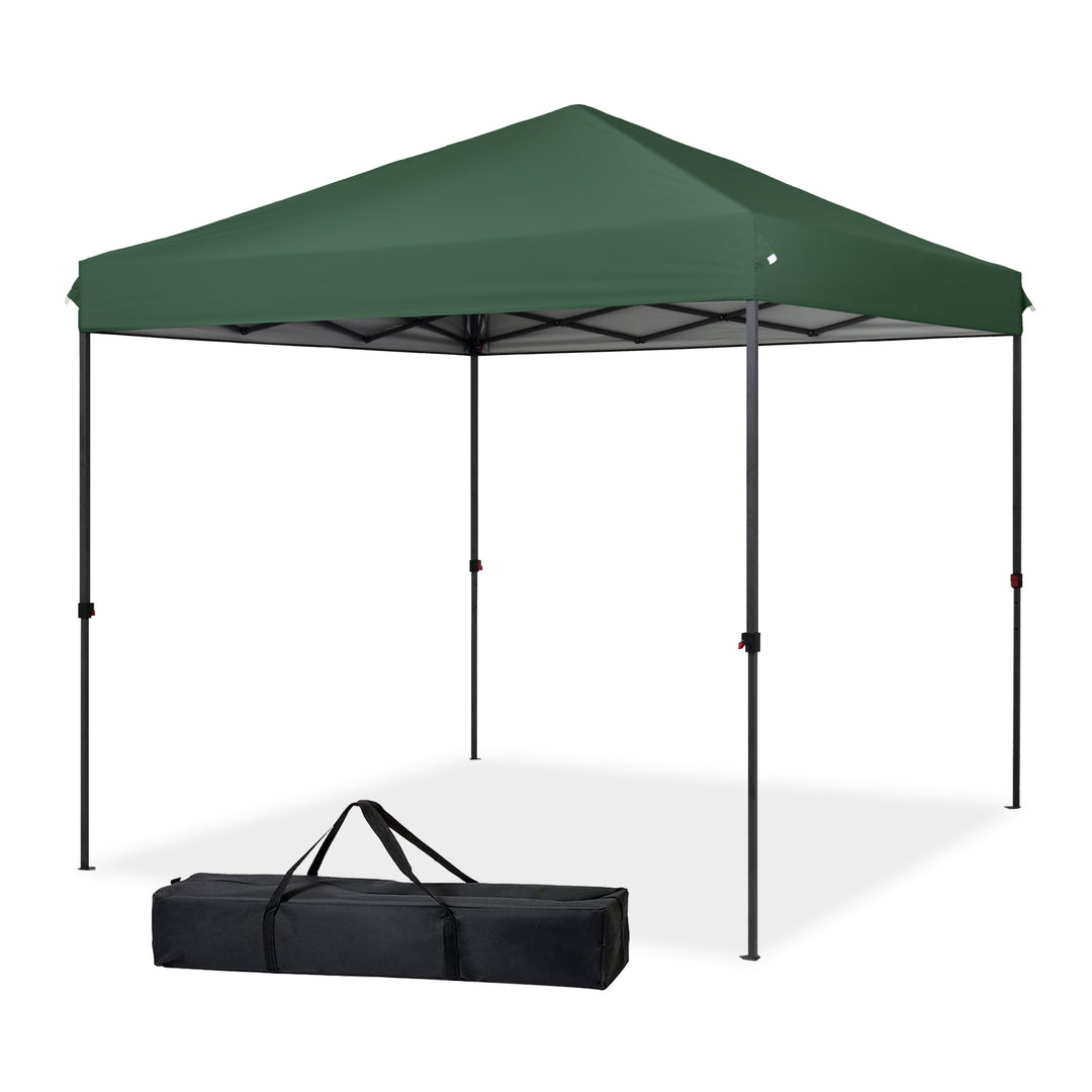 COOS BAY 8x8 Outdoor Instant Easy Set up Canopy Tent, Green